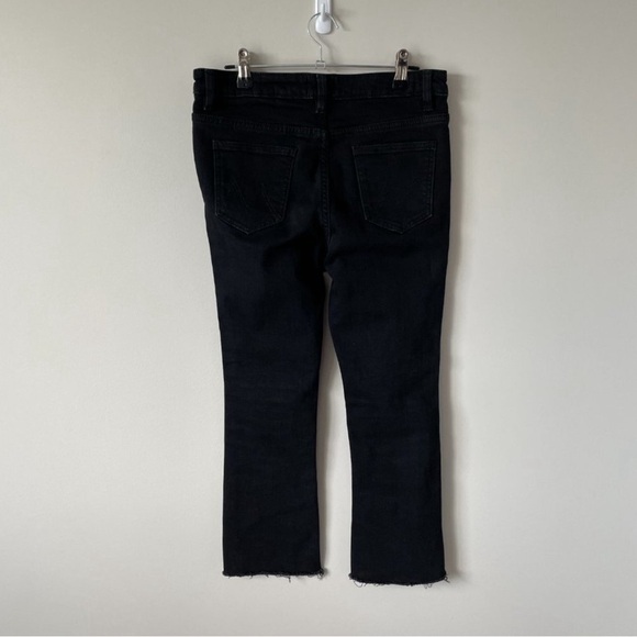Acne Studios High Waist Ankle Fit Denim Jeans Black - Picture 4 of 7